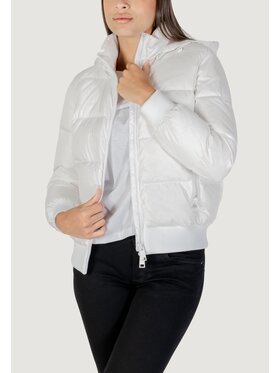 Armani Exchange Armani Exchange Kurtka puchowa DOWN JACKET Biały Casual Fit
