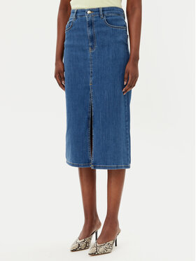 Marella Marella Gonna di jeans Liquore 2515101041 Blu Regular Fit