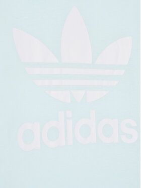 Adidas T-shirt Trefoil HS8863 Svijetloplava Regular Fit