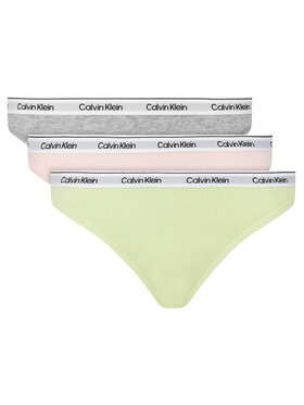 Calvin Klein Underwear Calvin Klein Underwear Komplektas: 3 klasikinių kelnaičių poros 000QD5207E Spalvota
