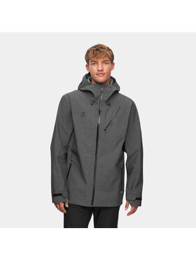 Alpinus Alpinus Kurtka hardshell Stromlo Czarny Regular Fit