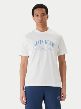 Calvin Klein Jeans Calvin Klein Jeans Majica LV04RF820G Bela Regular Fit