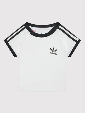 adidas adidas T-shirt 3-Stripes DV2824 Bijela Regular Fit