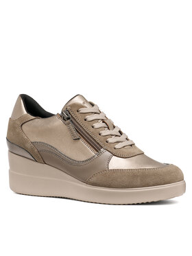 Geox Geox Sportcipők D Stardust D6630B 0AJ22 C3056 Világosbarna