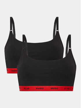 HUGO Hugo 2er-Set Top-BHs 50480158 Schwarz