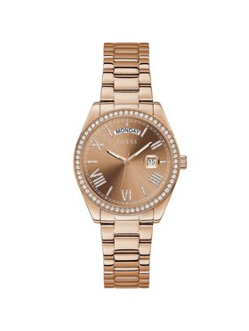Guess Guess Zegarek GW0307L3 Różowe złoto