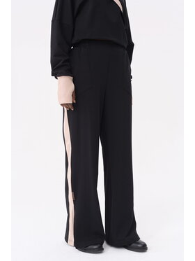 blue shadow blue shadow Spodnie damskie Alameda BS Czarny Standard Fit