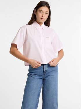 Guess Jeans Guess Jeans T-Shirt 173643 Różowy Classic Fit
