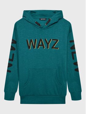 Blue Seven Blue Seven Felpa 670192 Verde Regular Fit