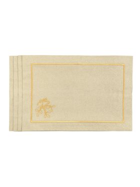 Roseberry Home Roseberry Home Podkładka na stół Mistletoe Goldenline Złoty