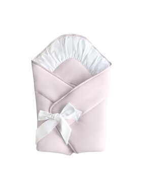 Caramella Caramella Becik welurowy pudrowy Różowy