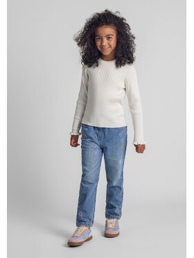 minoti minoti Sweter 26KNIT54 Biały Regular Fit