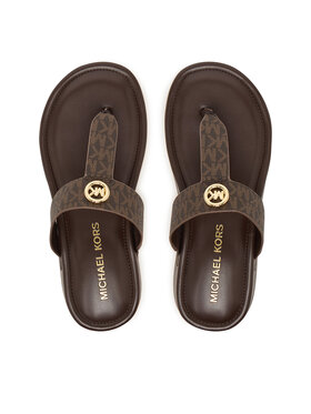 MICHAEL Michael Kors MICHAEL Michael Kors Zehentrenner Koya Flip Flap 40R6KOFA2B Braun