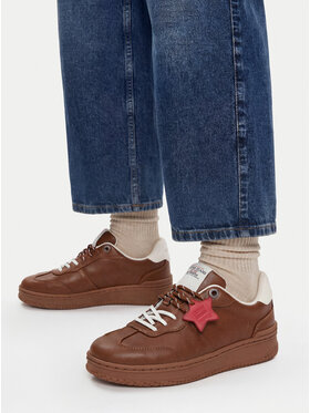 Guess Jeans Guess Jeans Sneakers EO-GSJ120 Maro deschis