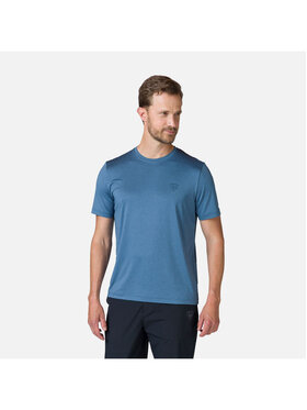Rossignol Rossignol T-Shirt Slub Tee Niebieski Regular Fit