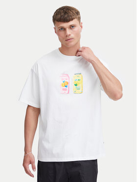 Solid Solid T-Shirt 21108243 Λευκό Relaxed Fit