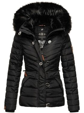 Navahoo Navahoo Kurtka zimowa Wisteriaa Czarny Casual Fit