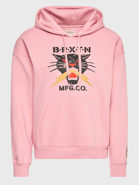 Brixton Brixton Sweatshirt Sparks 22418 Rosa Regular Fit