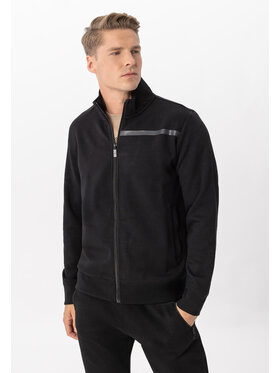 Volcano Volcano Bluza B-LUNOS Czarny Regular Fit