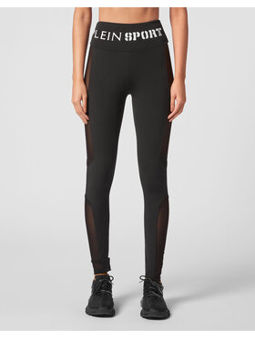 Plein Sport Plein Sport Legginsy 2191 Czarny Active Fit