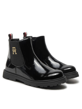 Tommy Hilfiger Čizme Chelsea Boot T1A5-33563-0343 S Crna