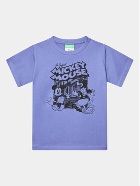 United Colors Of Benetton United Colors Of Benetton T-shirt 3096G10B3 Ljubičasta Regular Fit