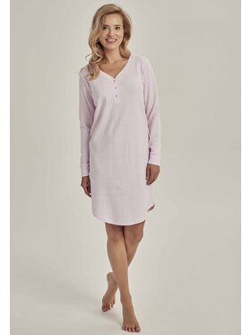 Taro Taro Koszula nocna 3002-02 Różowy Basic Fit