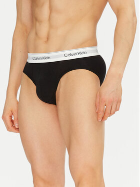 Calvin Klein Underwear Calvin Klein Underwear Sada 3 kusů slipů LV00NB4388 Černá