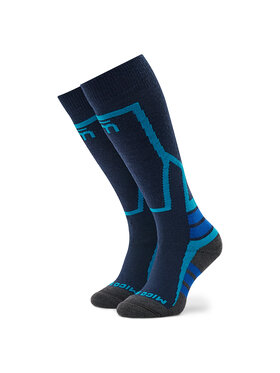 Mico Mico Ponožky Vysoké Unisex Warm Control CA02600 Tmavomodrá