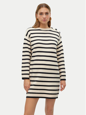 Vero Moda Vero Moda Džemper haljina Saba 10309307 Bež Loose Fit