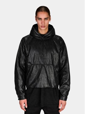MADE BY SOCIETY MADE BY SOCIETY Kurtka anorak BLACKOUT Hoodie - H17652 Czarny Basic Fit
