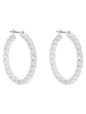 Swarovski Swarovski Kolczyki Matrix 5647715 Srebrny