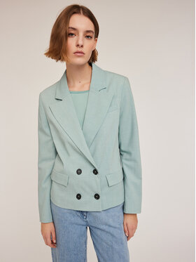 Motivi Motivi Giacca outdoor Q659Q000841N005 Turchese Regular Fit