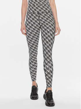 Guess Guess Legíny Logomania V4RB16 MC03W Čierna Slim Fit