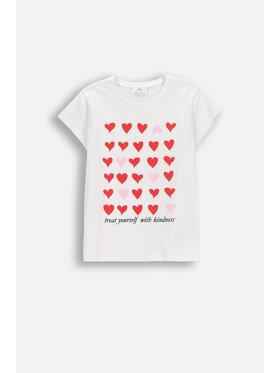Coccodrillo Coccodrillo T-Shirt WC6143217VGA-001 Biały Regular Fit