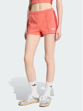 adidas adidas Szorty sportowe CLASSIC Czerwony Slim Fit