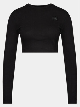 Alpha Industries Alpha Industries Μπλουζάκι 136091 Μαύρο Slim Fit
