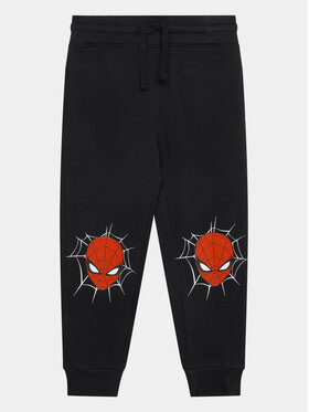 OVS OVS Spodnie dresowe SPIDER-MAN 1816296 Czarny Regular Fit