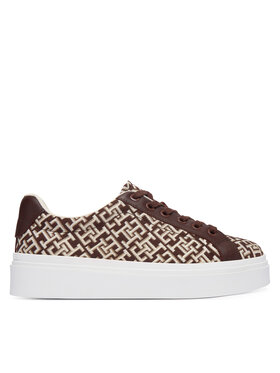 Tommy Hilfiger Tommy Hilfiger Tossud Chic Platform Monogram FW0FW09398 Pruun