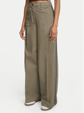 adidas adidas Текстилни панталони Tailored Pant KS9950 Каки Regular Fit