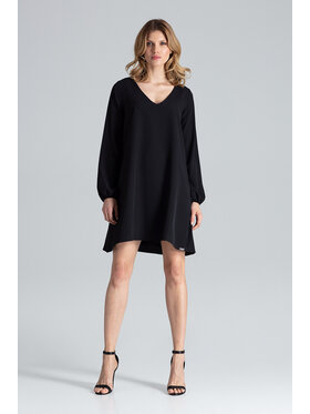 FIGL FIGLFIGL Vestito M566 Nero Regular Fit