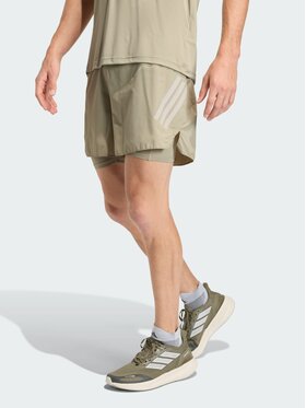 adidas adidas Szorty sportowe 158763 Brązowy Regular Fit