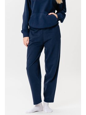 TeeShoppen TeeShoppen Joggery 'Basic Collection' Granatowy Regular Fit