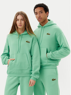 Lacoste Lacoste Μπλούζα SH2754 Πράσινο Relaxed Fit
