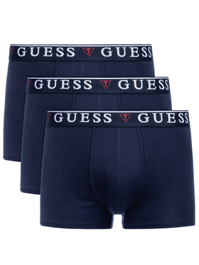 Guess Guess Set di 3 boxer Hero U97G01 JR003 Blu scuro