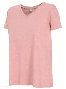 4F 4F T-Shirt H4Z22-TSD352-56S Różowy Standard Fit