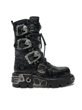 NEW ROCK NEW ROCK Glady M-391-S4 Čierna