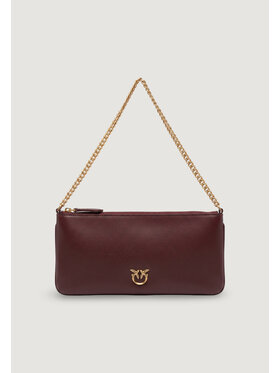 PINKO PINKO Τσάντα NEW HORIZONTAL FLAT VITELLO SE Μπορντό