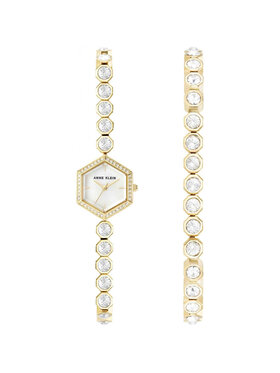 Anne Klein Anne Klein Zegarek AK-5434GPST Złoty