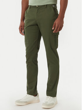 Beverly Hills Polo Club Beverly Hills Polo Club Riidest püksid P-SS26M -T450313 Roheline Regular Fit